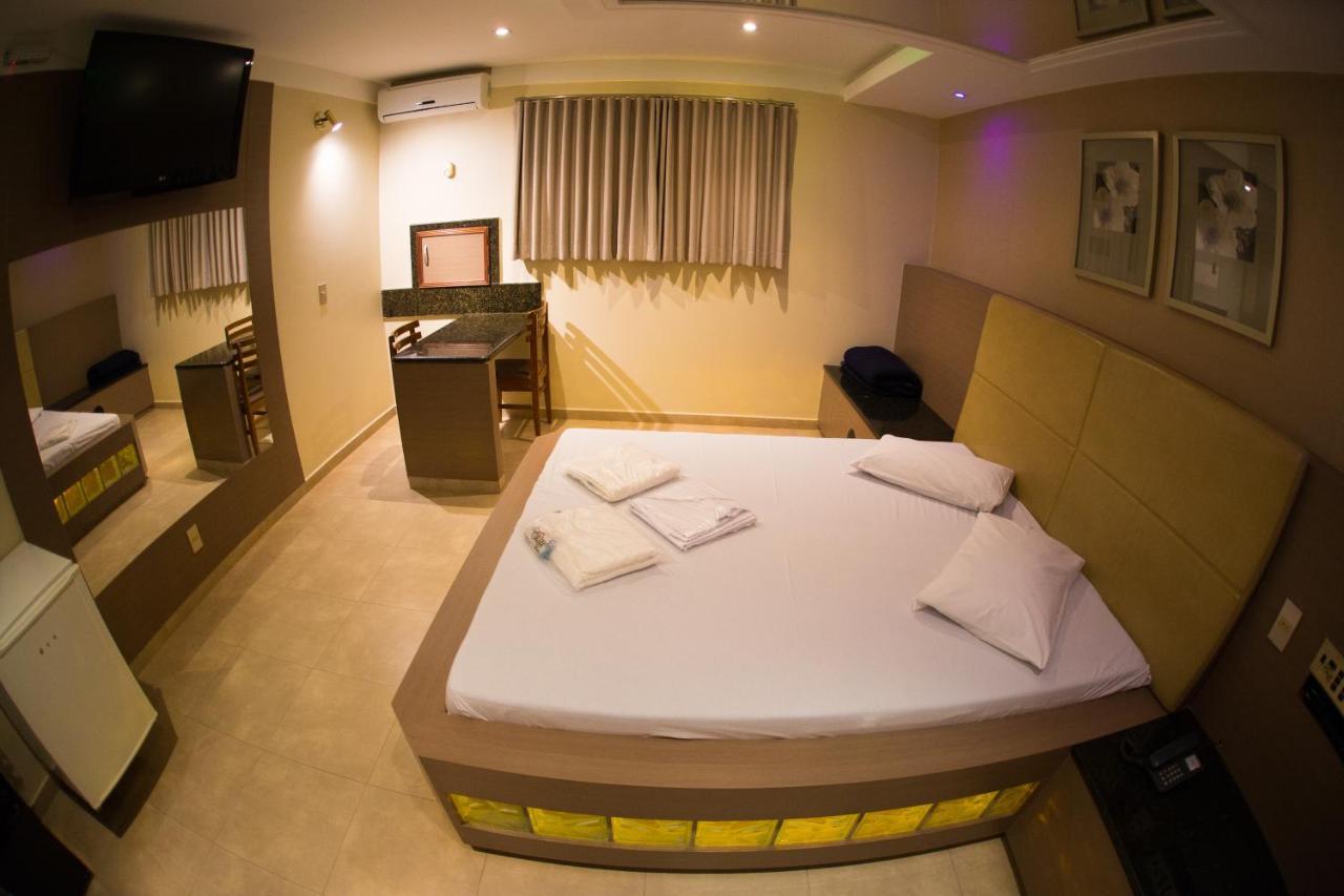 Chale Motel Паулиния Экстерьер фото