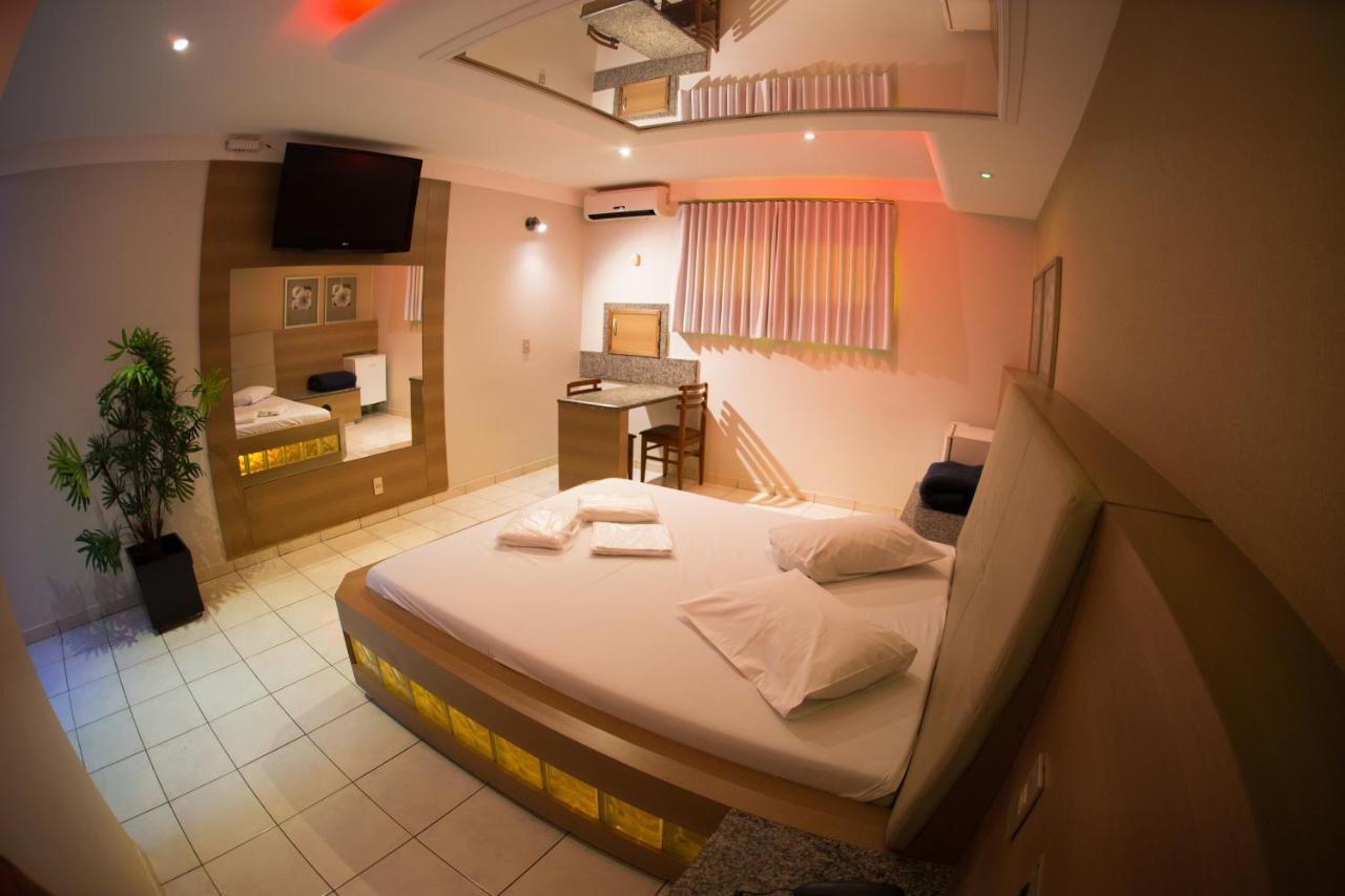 Chale Motel Паулиния Экстерьер фото